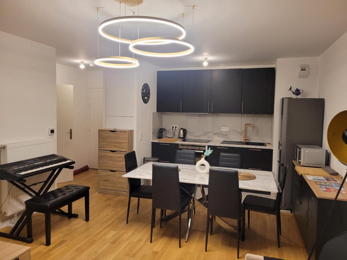 Appartement Chic 5 Min Disneyland/Vallee Village Serris Exteriör bild